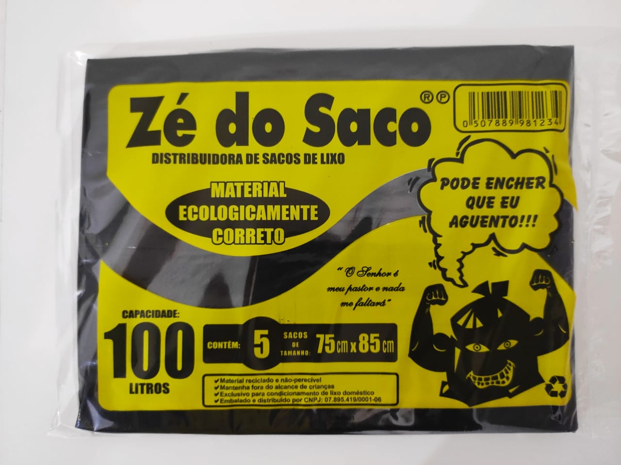 Saco de 100 litros <p style=